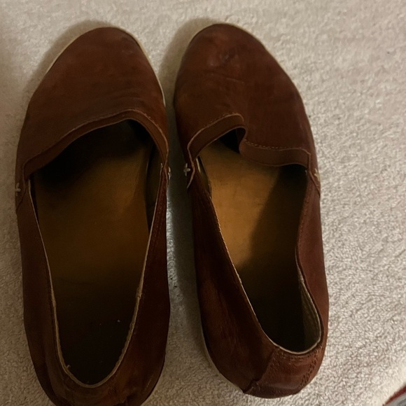 Frye Melanie Imperfections Leather Shoes Sz 7 1/2 - Picture 13 of 14